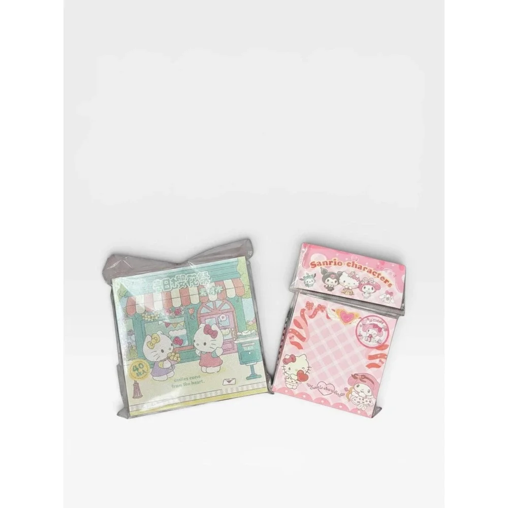 Sanrio Stationery Bundle Binder Journal Notebook Memo Pad Gift Set